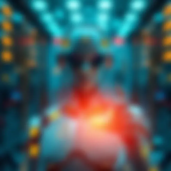 Artificial intelligence depicted as a digital figure sending a message, highlighting concerns about AI influence on human decisions.