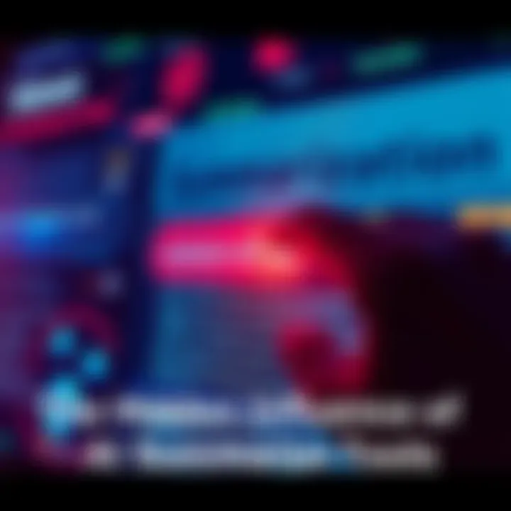 A user clicks the 'summarize with AI' button on a digital interface, showing text being condensed into a shorter format, highlighting the potential for influence on understanding content.