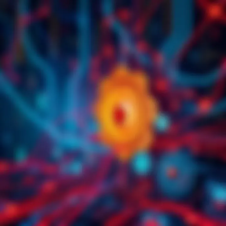 An illustration showing the evolution of AI from statistical models to a symbolic engine with gears and code elements.