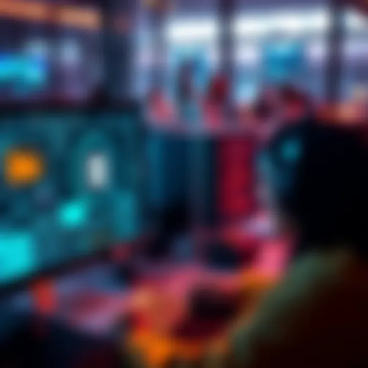 A person using AI software to streamline tasks on a computer, showing a clear interface with automated processes.