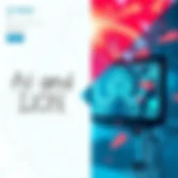 A split image showing an architect's drawing and a computer with AI-generated designs, illustrating the tension between technology and human effort in creative fields