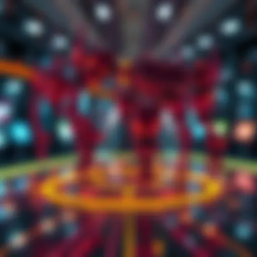 A futuristic representation of AI world models connecting environments with robotics.