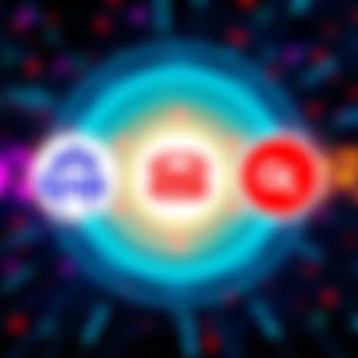 A comparison of logos from alternative AI platforms like Grok, Mistral, and Qwen, showcasing the shift from GPT-5.