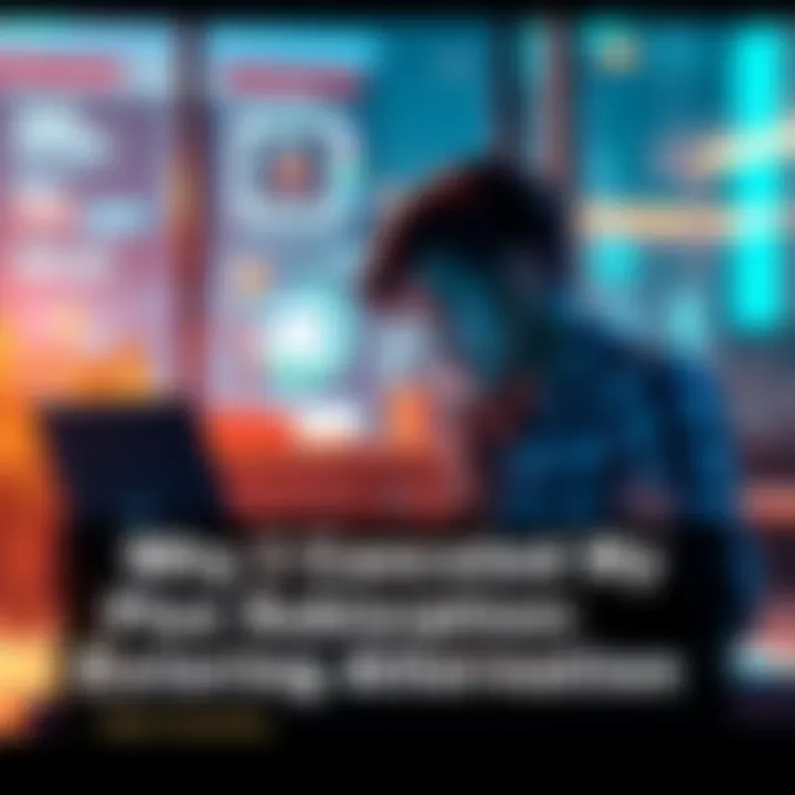 Alternatives to Plus Subscription A person considering alternative AI tools like Gemini and Claude while looking at a laptop screen