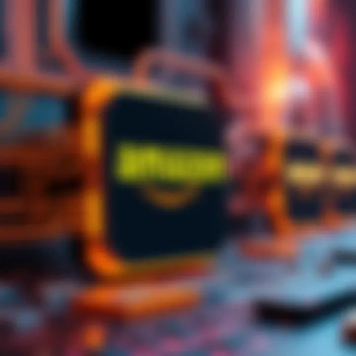 Amazon's new AI chips designed to compete with Nvidia, showcasing innovation in technology