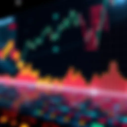A visual representation of Andreessen Horowitz investing in tech companies with a backdrop of economic graphs showing a downward trend.