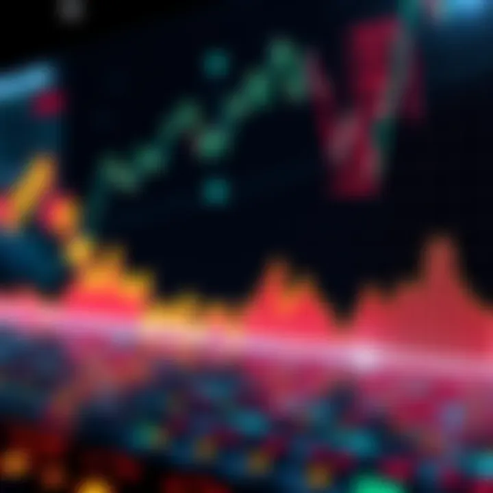 A visual representation of Andreessen Horowitz investing in tech companies with a backdrop of economic graphs showing a downward trend.