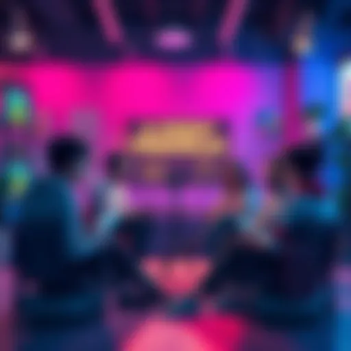 Group of animators sharing their AnimationTree projects for feedback in a creative space