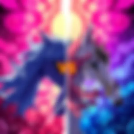 A visual comparison of anime images generated by Illustrious and Pony, showcasing the differences in detail and style.