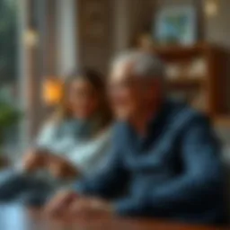 Anita and Rick sitting together, smiling while addressing their supporters in a heartfelt video message