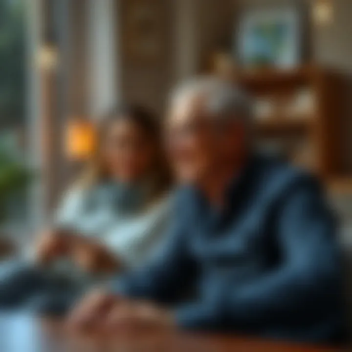 Anita and Rick sitting together, smiling while addressing their supporters in a heartfelt video message