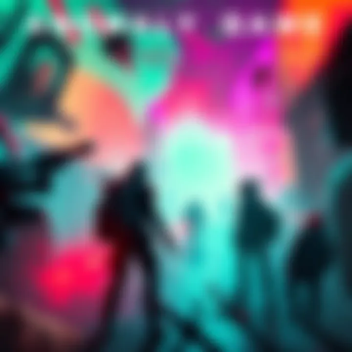 A colorful graphic showcasing an exciting announcement for a new anomaly game demo with vibrant visuals of characters and environments, highlighting AI pathfinding features.