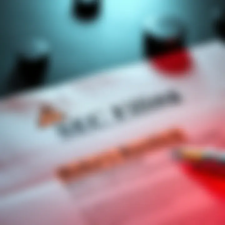A close-up view of a document labeled 'SEC Filing' with a warning symbol and the term 'Roko's Basilisk' highlighted, symbolizing a serious advisory for investors.