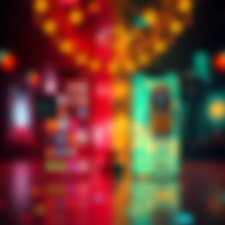 A side-by-side display of a standard application and an AI-driven application, with visual elements showing creativity and authenticity