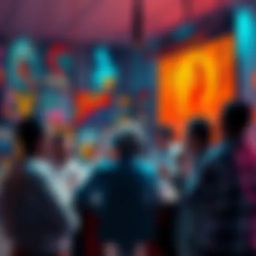 People discussing the ethics of AI-generated art on a digital platform, highlighting the contrast between art theft and reclamation.