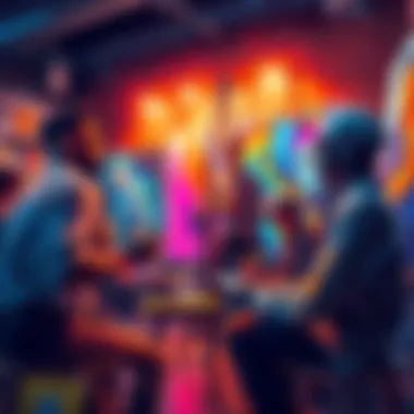 A group of artists discussing and expressing their thoughts about artificial intelligence in art creation