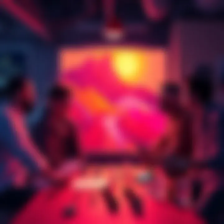 A group of artists gathered online, sharing their thoughts on human-made art versus AI-generated images.