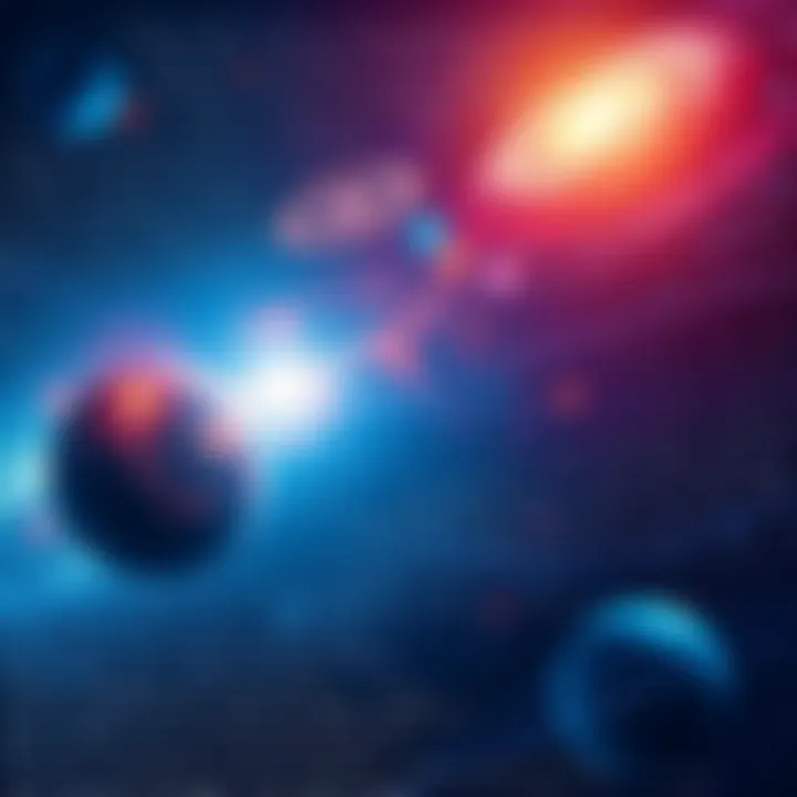 ASCII Universe Creation An artistic representation of the universe made entirely of ASCII text characters, showcasing stars and galaxies, highlighting creativity in technology.