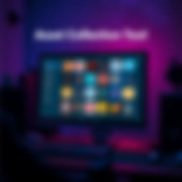 A computer screen displaying a user-friendly interface showing various CC0 assets available for download.