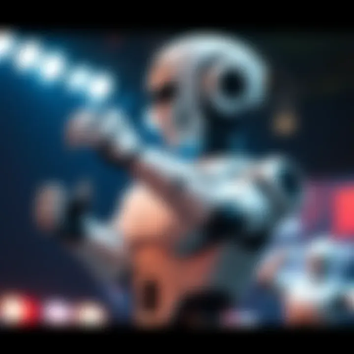 Atlas the humanoid robot performing advanced movements during a live demonstration, showcasing its capabilities in robotics.