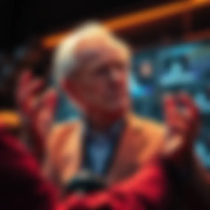 Sir David Attenborough describing ChatGPT as a life-form in a digital setting