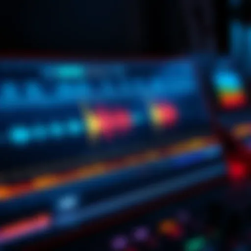 A screenshot of an audio editing software showing a timeline with mismatched audio lengths and composition settings at 3 minutes.
