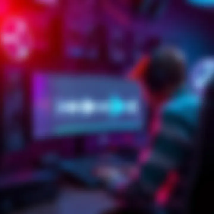 A person working on audio editing within Unity, showcasing the new tool's interface and features.