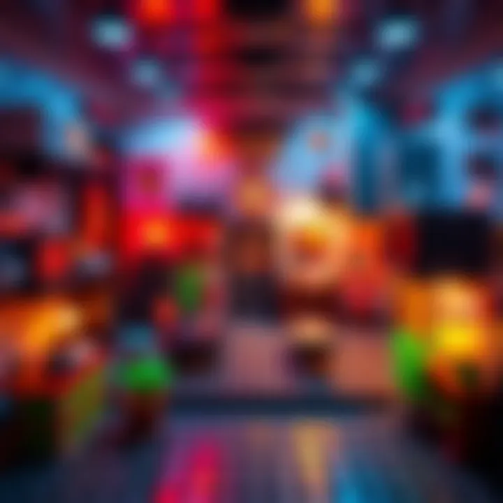 Creative backrooms LEGO set design featuring unique rooms and modular structures