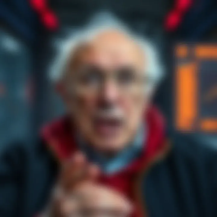 Bernie looking surprised while discussing AI awareness and ethics