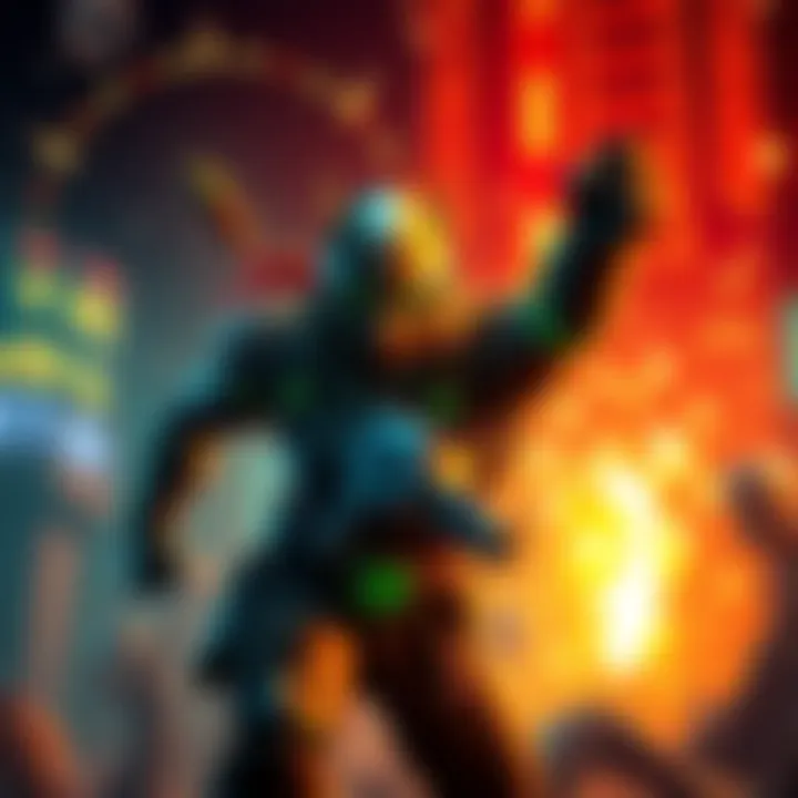 Screenshot of the indie game Best Hero showing gameplay and character design.