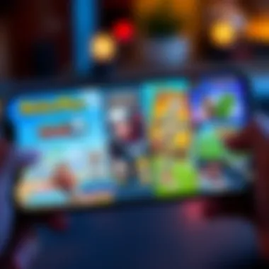 A selection of popular offline games displayed on a smartphone screen, showcasing vibrant graphics and engaging gameplay.