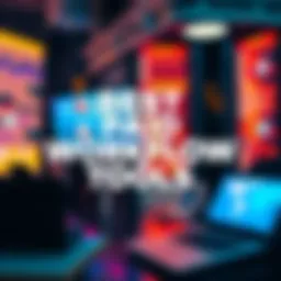 Graphic showing top paid workflow tools like Power Automate and Zapier with icons representing features and integrations.