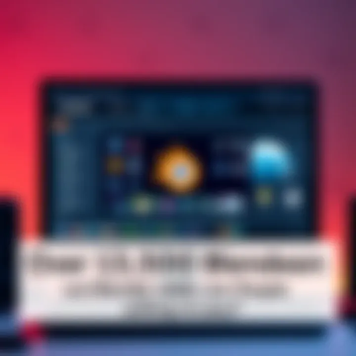 A computer screen displaying Blender software with add-ons, showcasing various tools and features for 3D modeling.