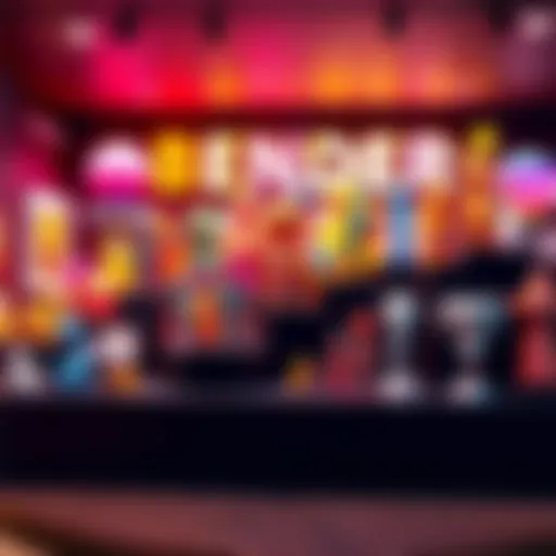 A vibrant display of digital artwork created with Blender, featuring colorful 3D models and animations, representing the creativity of artists in 2026.