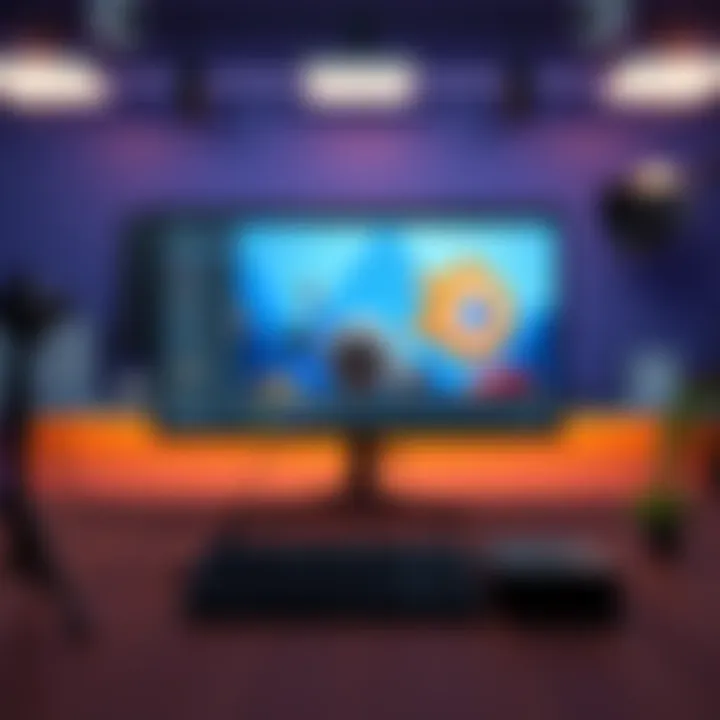 A screen showing Blender software with a bouncing ball animation and a background image, demonstrating issues like background movement and clipping.