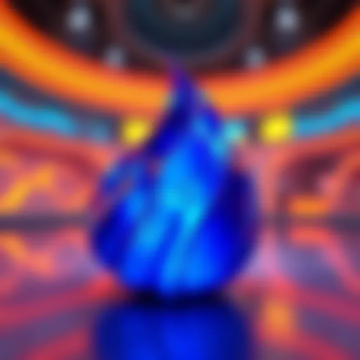 A 3D model created in Blender showcasing the enhanced graphics from DLSS 5 technology, with vibrant colors and detailed textures.