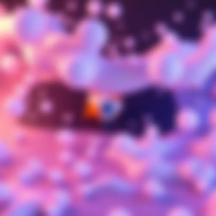 A Blender interface showing a project with overlapping foam and bubble meshes, highlighting nodes used to separate them.