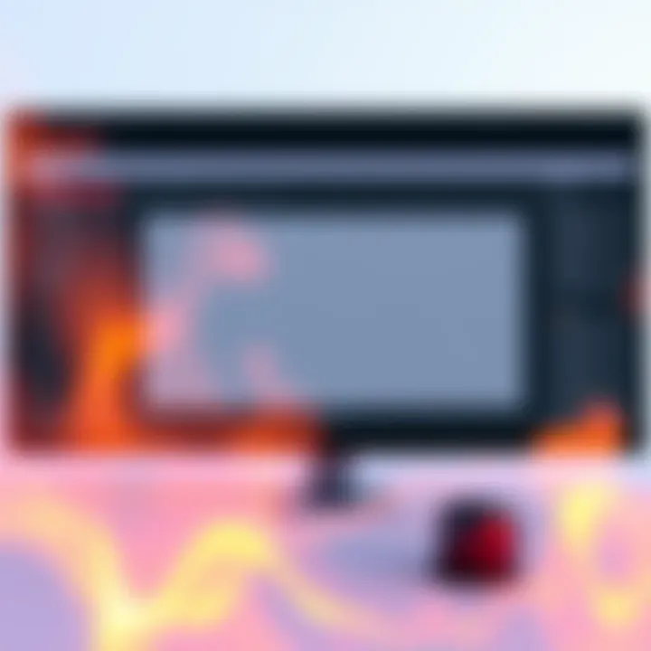 A screenshot showing a gray viewport in Blender software, with tools and options visible on the side.