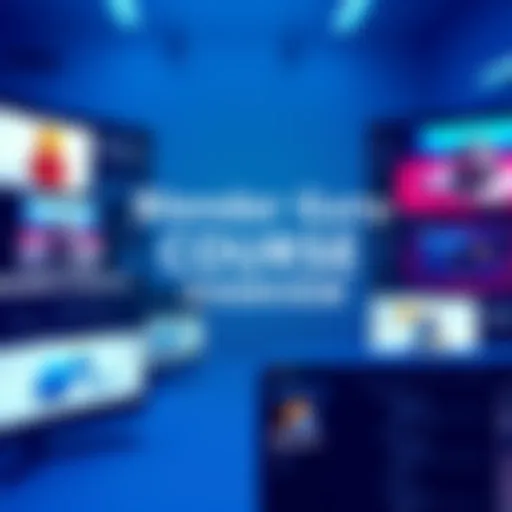 A collage showing screenshots of the Blender Guru Beginners Academy course with visuals of 3D models created in Blender, illustrating learning materials and projects.