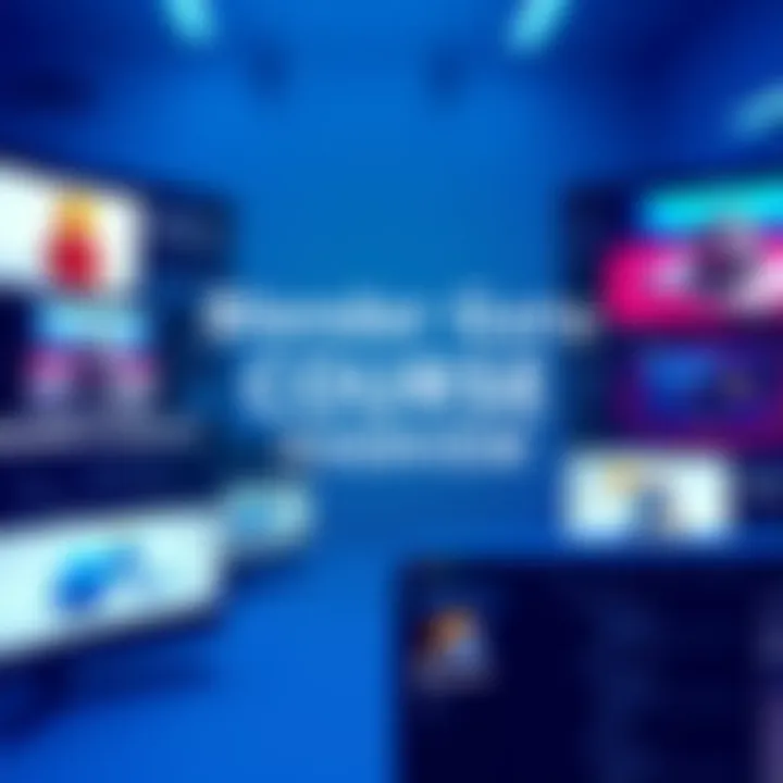 A collage showing screenshots of the Blender Guru Beginners Academy course with visuals of 3D models created in Blender, illustrating learning materials and projects.