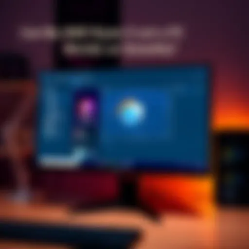 A computer screen showing Blender software with a 3D model being worked on. The setup includes an AMD Ryzen 5 and Nvidia RTX 3060.