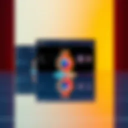 A screenshot showing the Blender interface with a mesh model being mirrored to create a symmetrical design