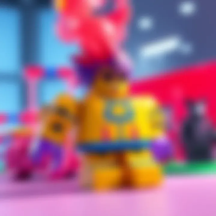A vibrant 3D model created in Blender is being imported into Roblox, showcasing a blend of creativity and gaming.