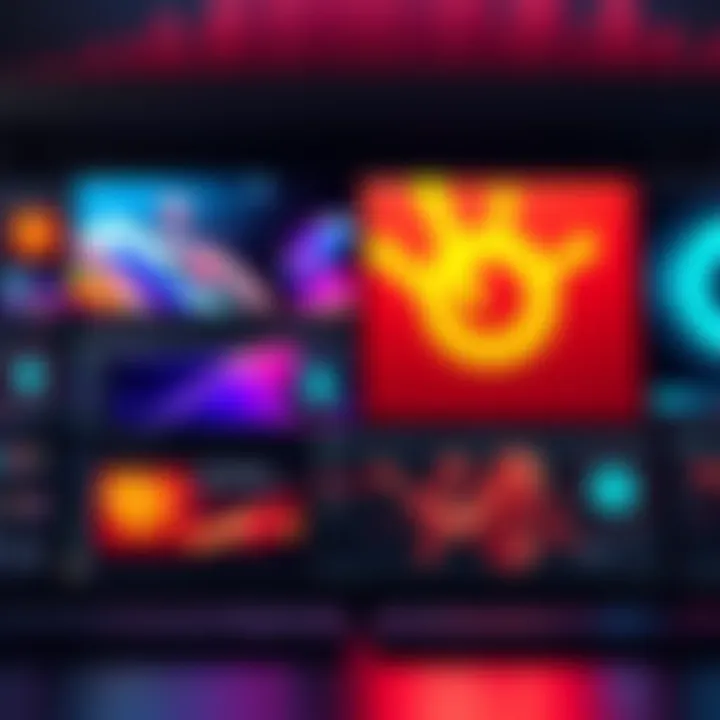 An overview of Blender and Nuke software interfaces showing tools and visual effects in action