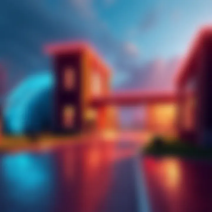 A Blender 3D scene showcasing realistic lighting and HDRI effects applied to create lifelike visuals.