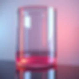 A 3D scene in Blender showcasing realistic transparency in materials like glass and water