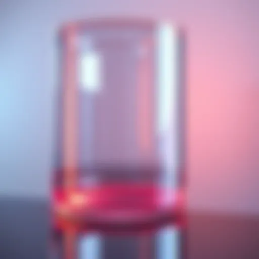 A 3D scene in Blender showcasing realistic transparency in materials like glass and water