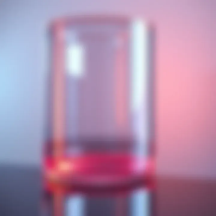 A 3D scene in Blender showcasing realistic transparency in materials like glass and water