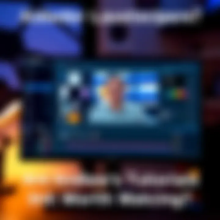 A computer screen displaying Blender software with a tutorial video of Andrew in action
