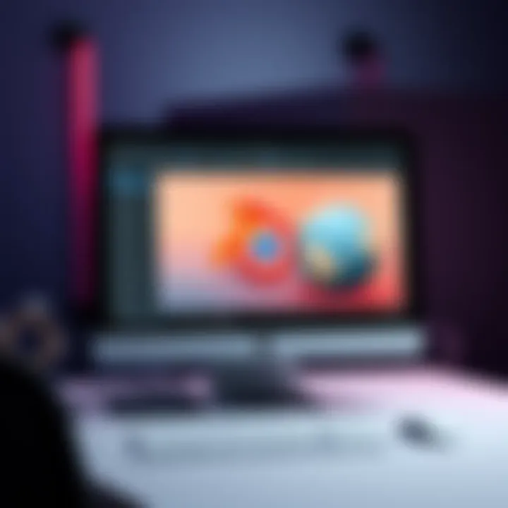 A computer screen displaying Blender software with UV mapping tools and textures being applied to a 3D model.